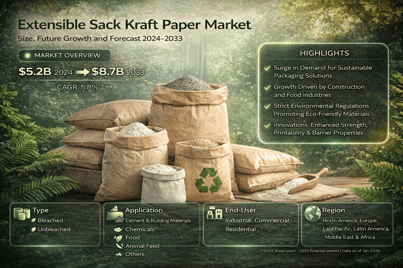 Extensible Sack Kraft Paper Market: Growth Trends, Key Segments, and Future Outlook Through 2033 blog
