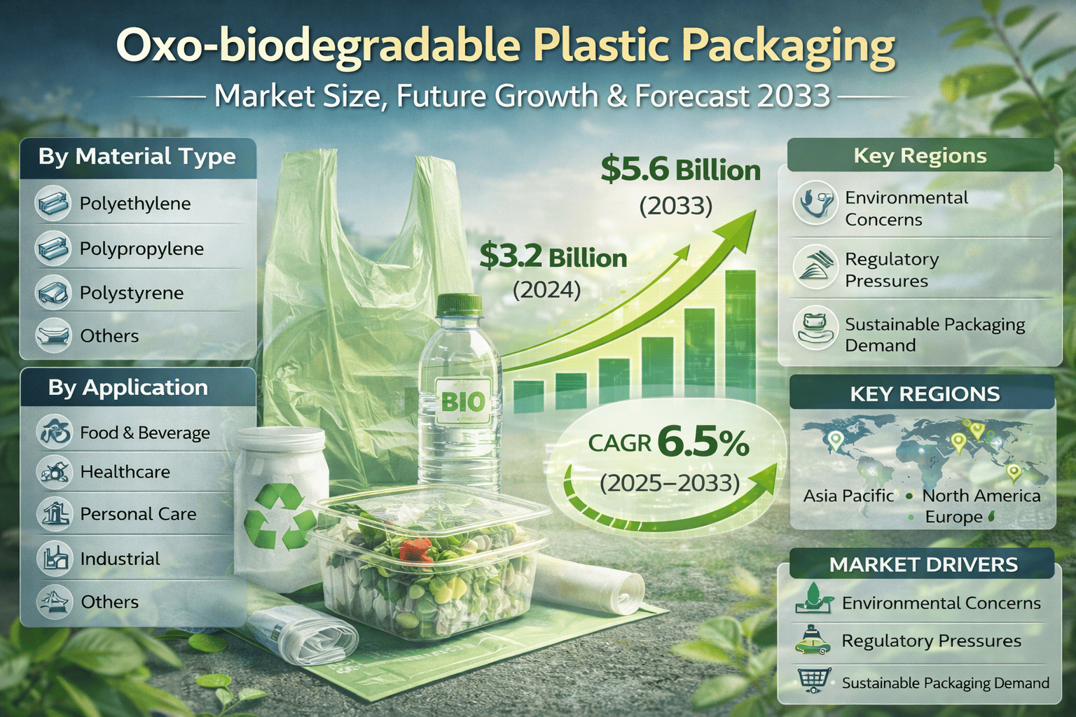 Oxo-biodegradable Plastic Packaging Market: Growth Trends, Key Drivers, and Future Outlook Through 2033 blog