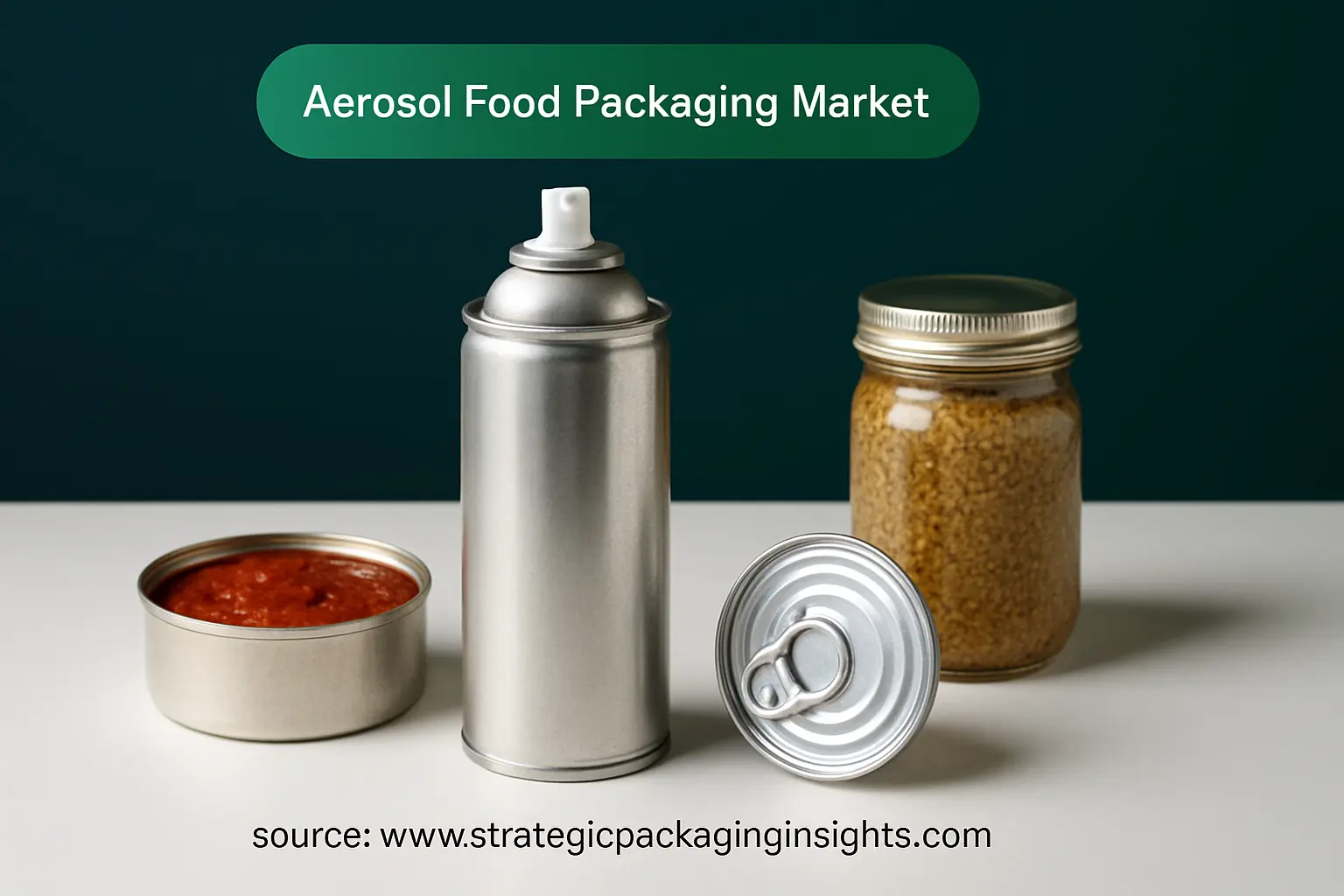 2033년까지의 에어로졸 식품 포장 시장 전망