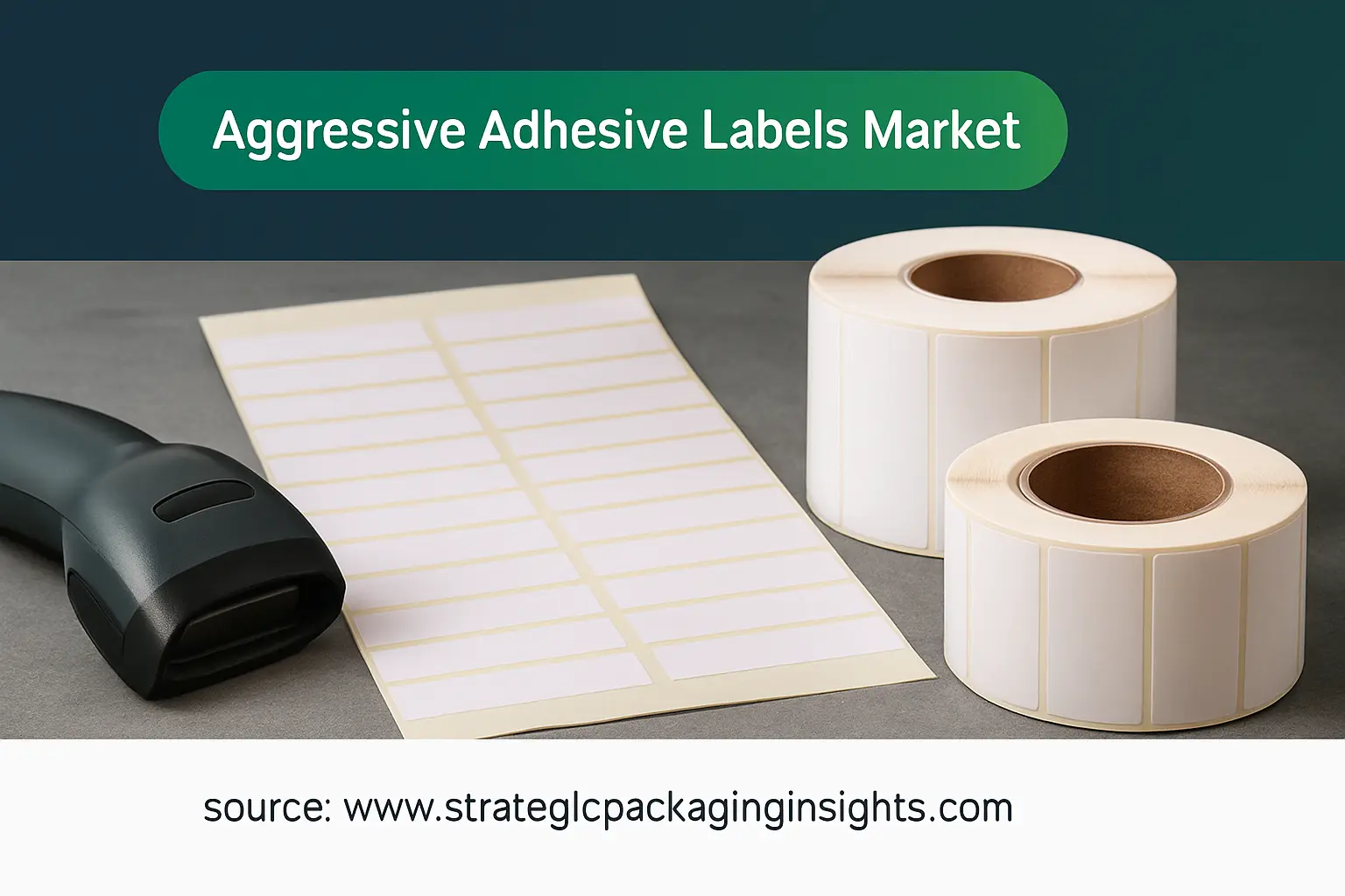 공격적 접착 라벨 시장 전망 2033년까지