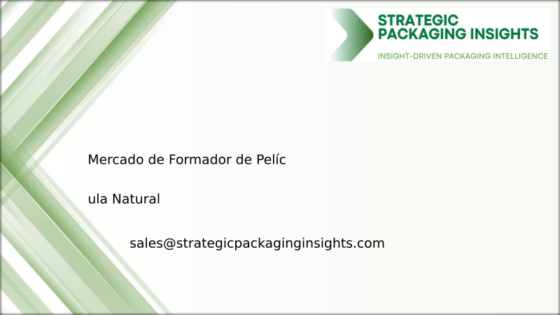 Tamaño del Mercado de Formador de Película Natural, Crecimiento Futuro y Pronóstico 2033