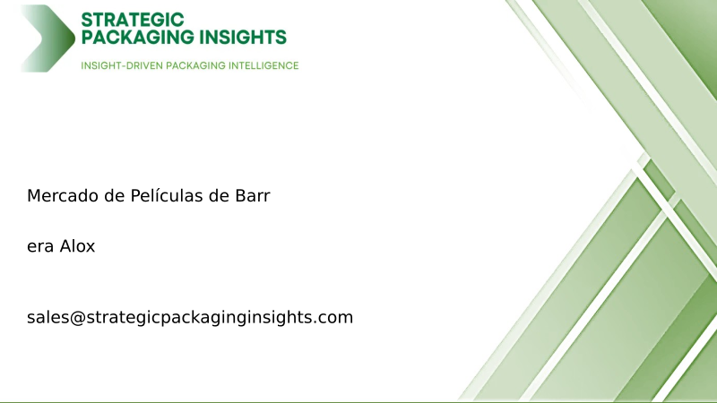 Tamaño del Mercado de Películas de Barrera Alox, Crecimiento Futuro y Pronóstico 2033