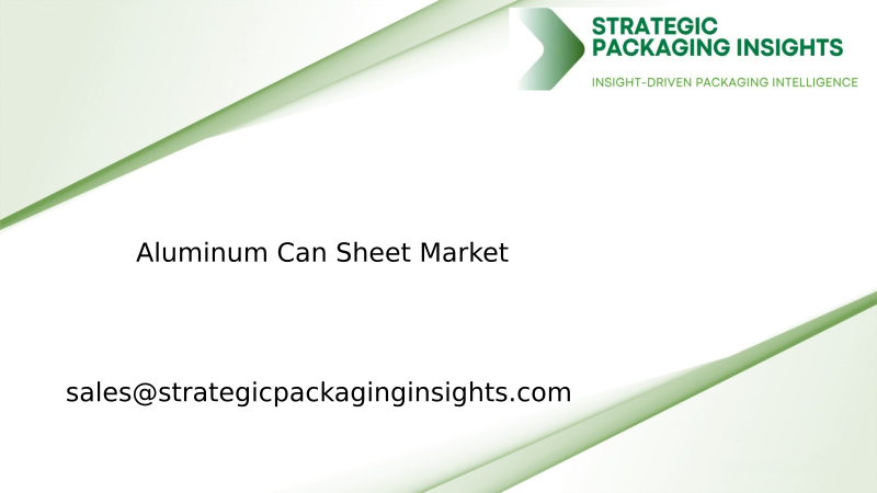 Aluminum Can Sheet Market Size, Future Growth and Forecast 2034