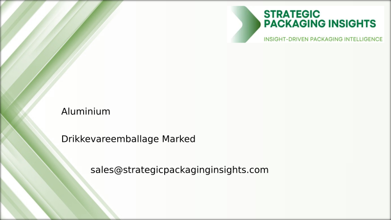 Aluminium Drikkevareemballagemarked Størrelse, Fremtidig Vækst og Prognose 2034