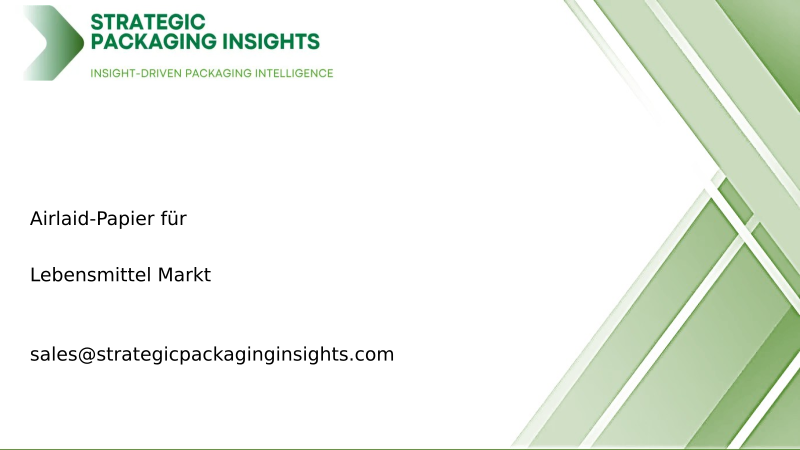 Marktgröße für Airlaid-Papier für Lebensmittel, zukünftiges Wachstum und Prognose 2034