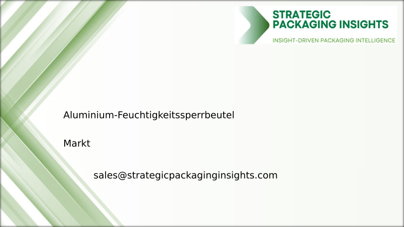 Marktgröße für Aluminium-Feuchtigkeitssperrbeutel, zukünftiges Wachstum und Prognose 2034