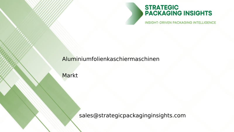 Marktgröße für Aluminiumfolienkaschiermaschinen, zukünftiges Wachstum und Prognose 2034