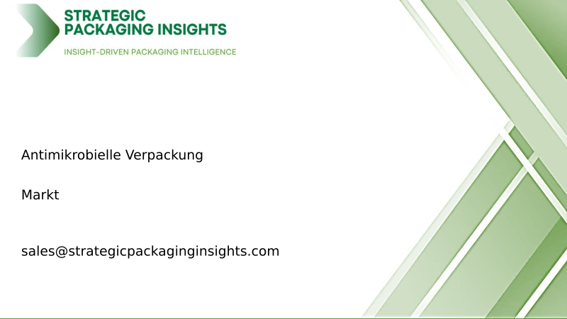 Marktgröße für antimikrobielle Verpackungen, zukünftiges Wachstum und Prognose 2034