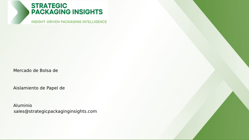 Tamaño del Mercado de Bolsas de Aislamiento de Papel de Aluminio, Crecimiento Futuro y Pronóstico 2034