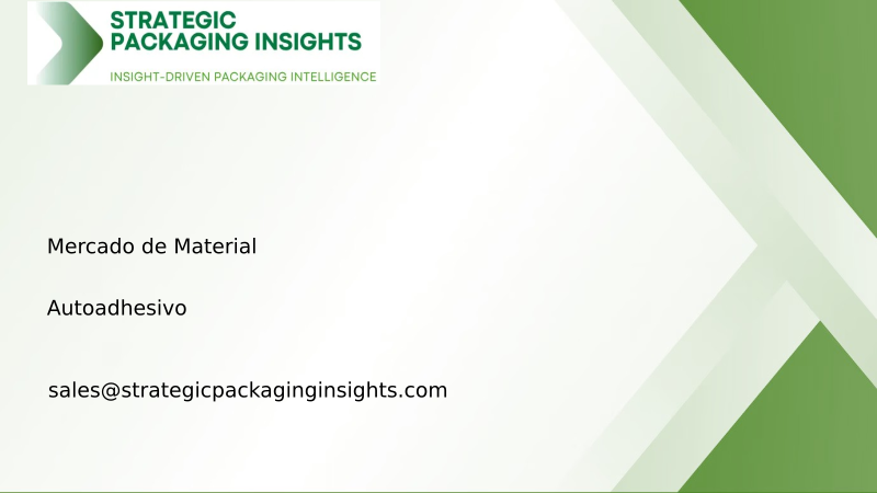 Tamaño del Mercado de Material Autoadhesivo, Crecimiento Futuro y Pronóstico 2034