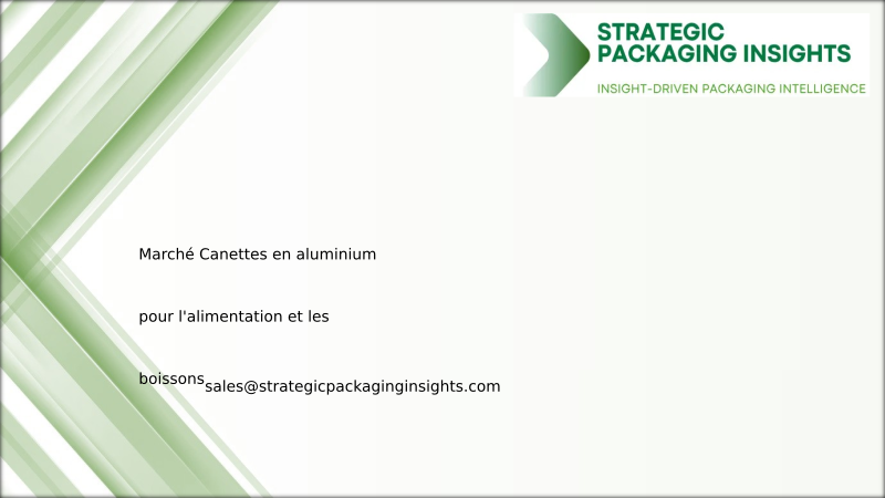 Taille du marché des canettes en aluminium pour l'alimentation et les boissons, croissance future et prévisions 2034