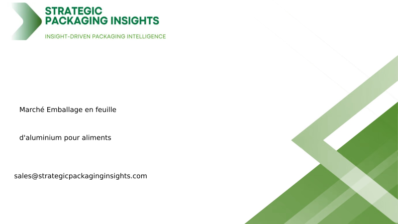 Taille du marché de l'emballage en feuille d'aluminium pour aliments, croissance future et prévisions 2034