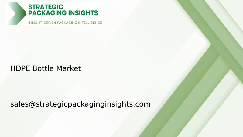 HDPE Bottle Market Size, Future Growth and Forecast 2034