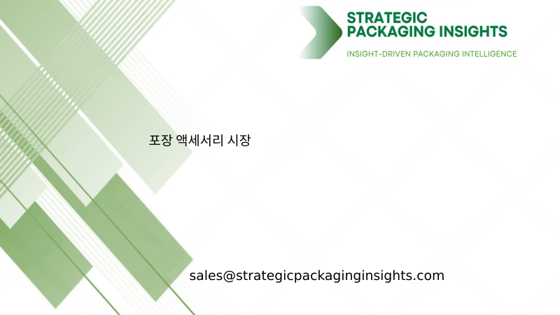 포장 액세서리 시장 규모, 미래 성장 및 예측 2034