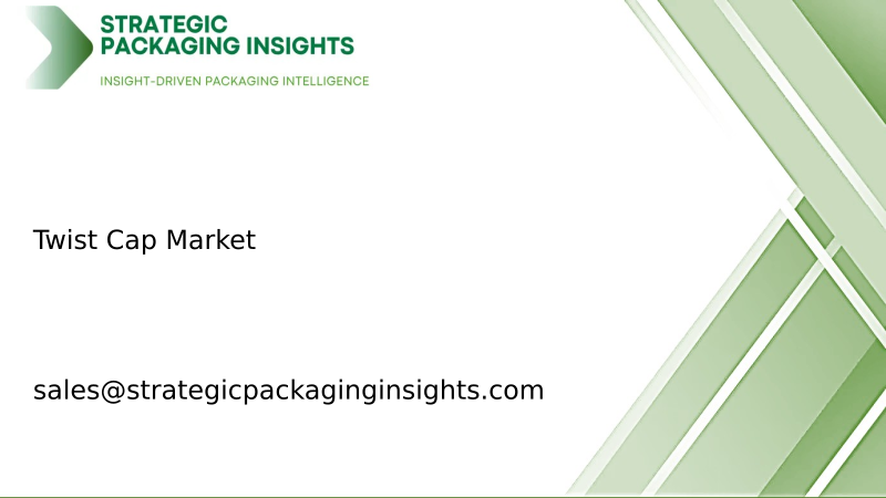 Twist Cap Market Size, Future Growth and Forecast 2034