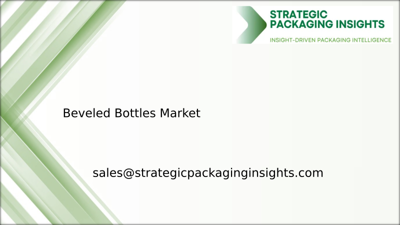 Beveled Bottles Market Size, Future Growth and Forecast 2034