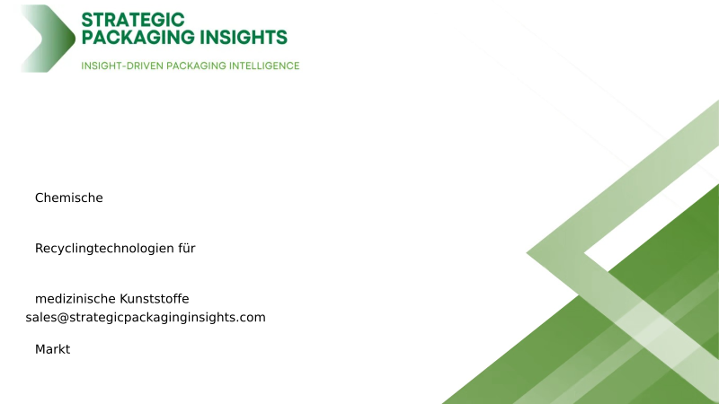 Marktgröße, zukünftiges Wachstum und Prognose 2034 für chemische Recyclingtechnologien für medizinische Kunststoffe