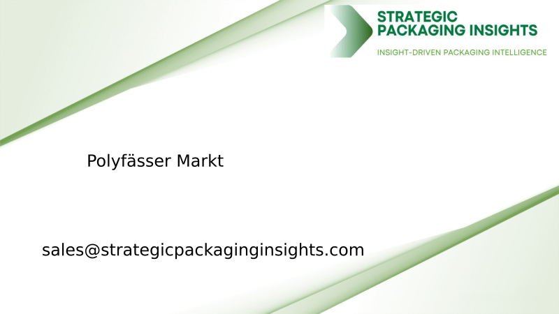 Marktgröße für Polyfässer, zukünftiges Wachstum und Prognose 2034