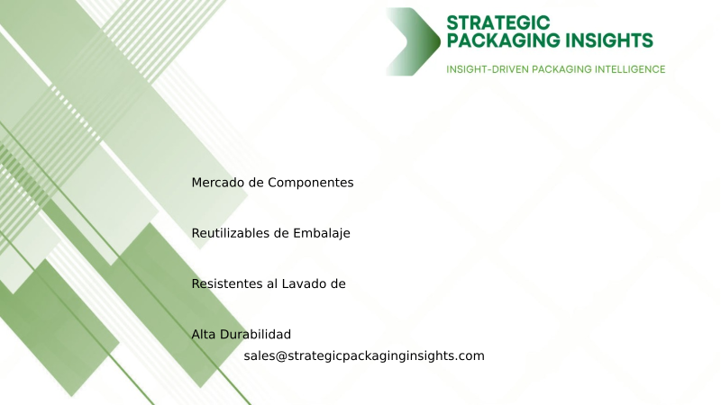 Tamaño del Mercado de Componentes Reutilizables de Embalaje Resistentes al Lavado de Alta Durabilidad, Crecimiento Futuro y Pronóstico 2034