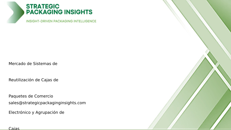 Tamaño del Mercado de Sistemas de Reutilización de Cajas de Paquetes de Comercio Electrónico y Agrupación de Cajas, Crecimiento Futuro y Pronóstico 2034