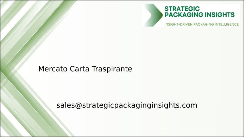Dimensioni del Mercato della Carta Traspirante, Crescita Futura e Previsioni 2034