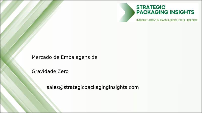 Tamanho do Mercado de Embalagens de Gravidade Zero, Crescimento Futuro e Previsão 2034