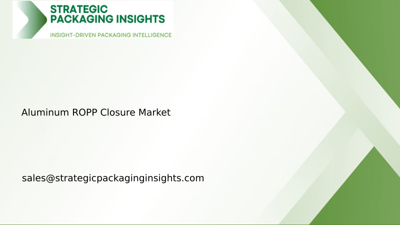 Aluminum ROPP Closure Market Size, Future Growth and Forecast 2034