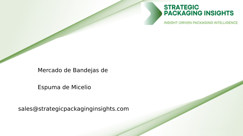 Tamaño del Mercado de Bandejas de Espuma de Micelio, Crecimiento Futuro y Pronóstico 2034