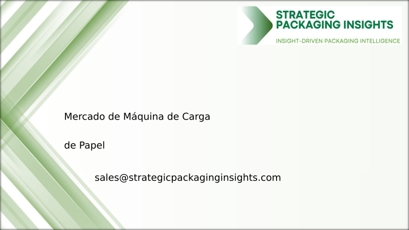 Tamaño del Mercado de Máquinas de Carga de Papel, Crecimiento Futuro y Pronóstico 2034