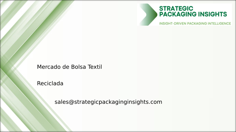 Tamaño del Mercado de Bolsas Textiles Recicladas, Crecimiento Futuro y Pronóstico 2034