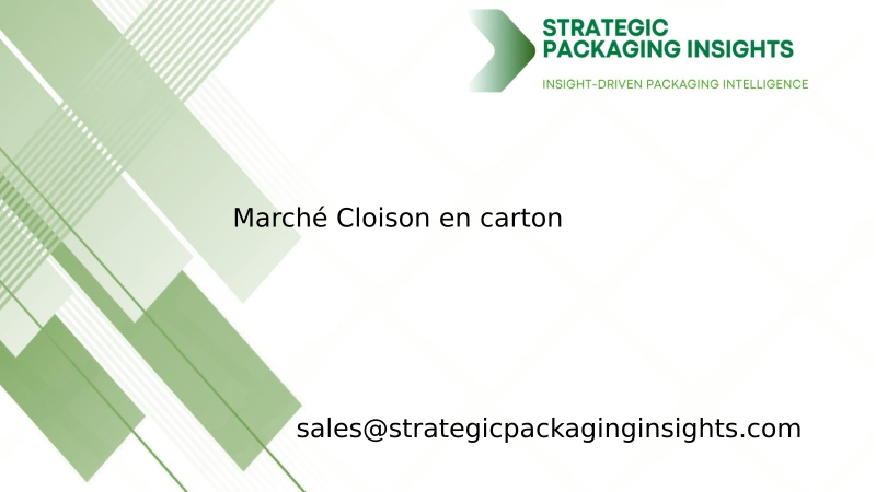 Taille du marché des cloisons en carton, croissance future et prévisions 2034
