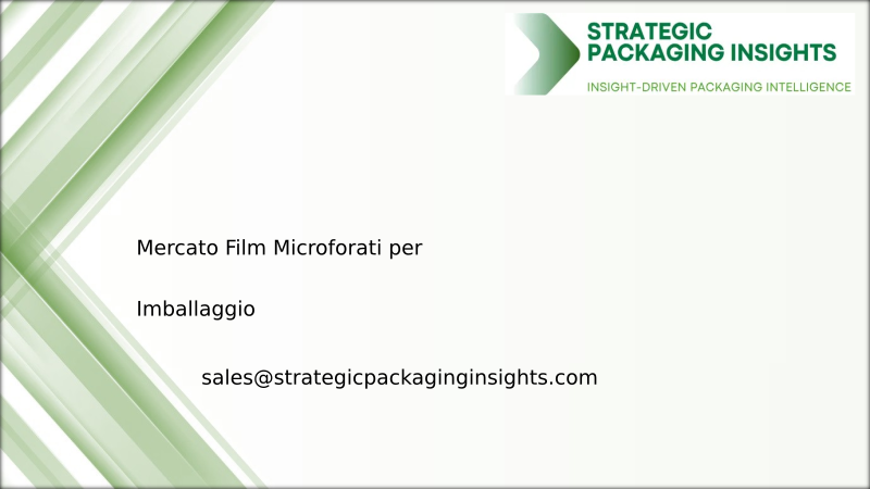 Dimensioni del Mercato dei Film Microforati per Imballaggio, Crescita Futura e Previsioni 2034