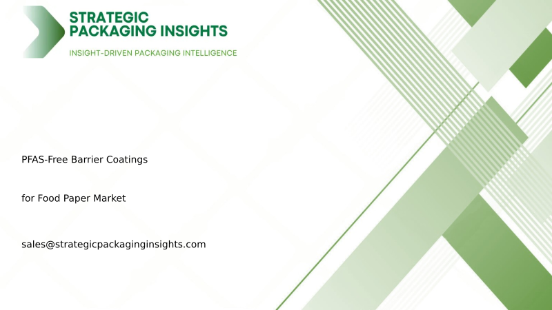 PFAS-Free Barrier Coatings for Food Paper Market Size, Future Growth and Forecast 2034