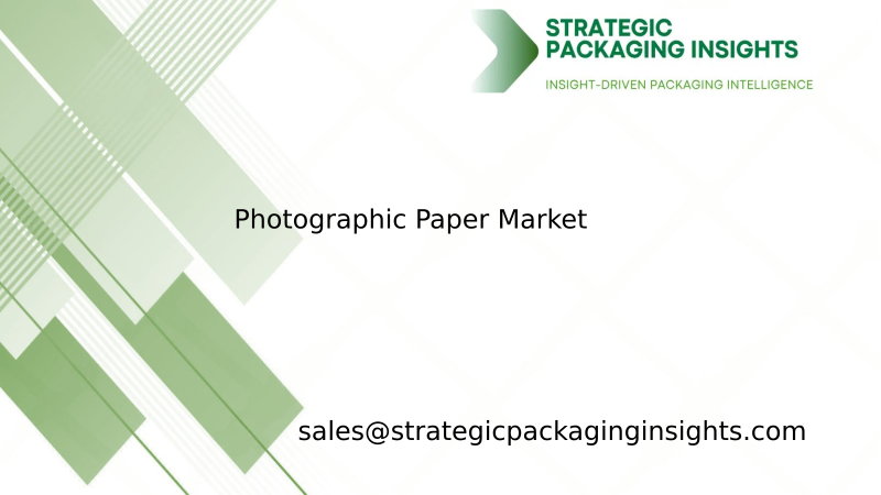 Photographic Paper Market Size, Future Growth and Forecast 2034
