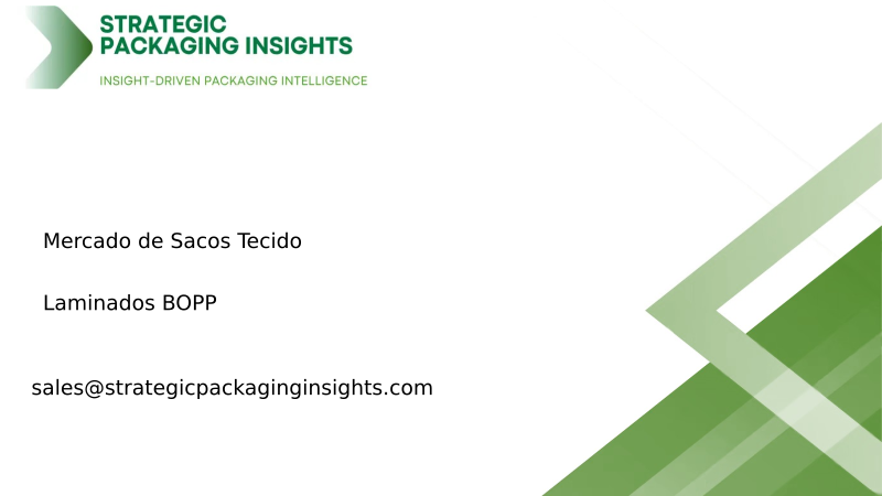 Tamanho do Mercado de Sacos Tecido Laminados BOPP, Crescimento Futuro e Previsão 2034
