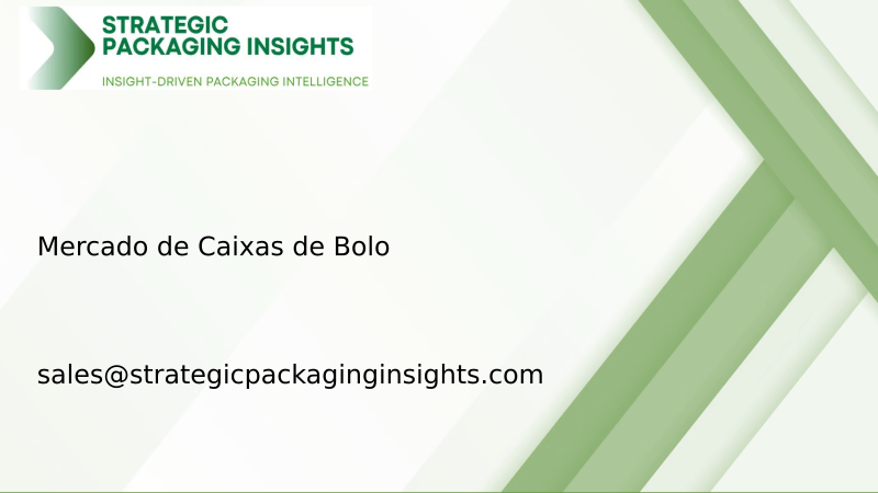 Tamanho do Mercado de Caixas de Bolo, Crescimento Futuro e Previsão 2034