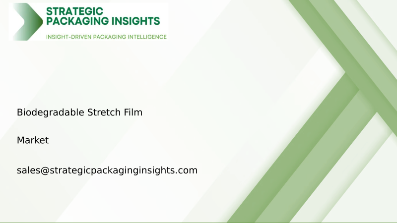 Biodegradable Stretch Film Market Size, Future Growth and Forecast 2034