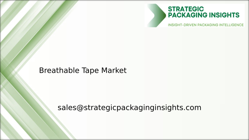 Breathable Tape Market Size, Future Growth and Forecast 2034