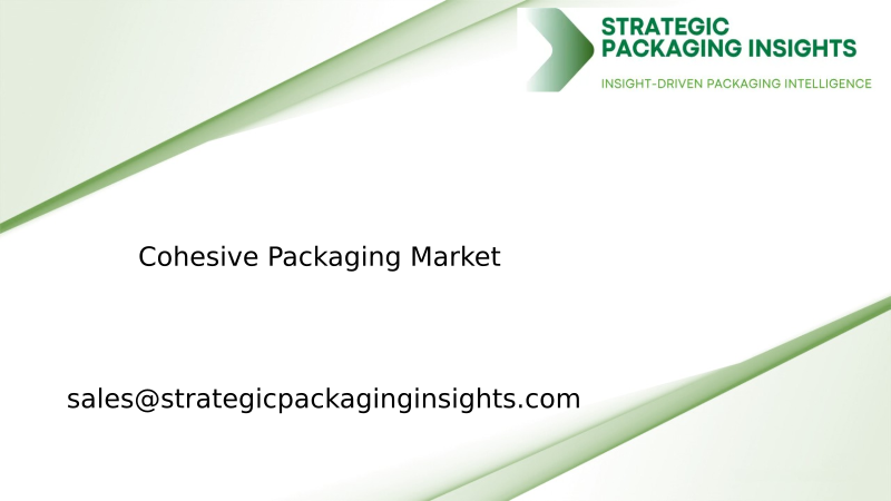 Cohesive Packaging Market Size, Future Growth and Forecast 2034