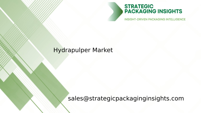 Hydrapulper Market Size, Future Growth and Forecast 2034