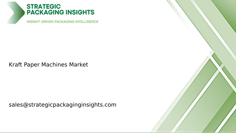 Kraft Paper Machines Market Size, Future Growth and Forecast 2034
