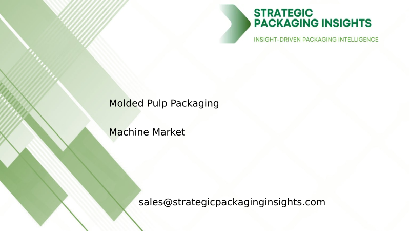 Molded Pulp Packaging Machine Market Size, Future Growth and Forecast 2034