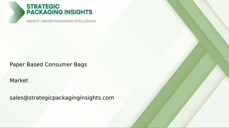Paper Based Consumer Bags Market Size, Future Growth and Forecast 2034