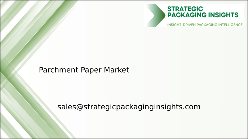 Parchment Paper Market Size, Future Growth and Forecast 2034