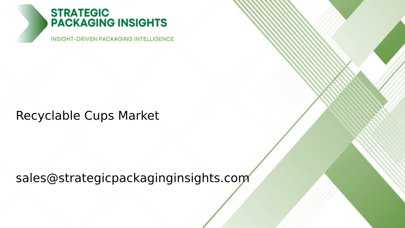 Recyclable Cups Market Size, Future Growth and Forecast 2034