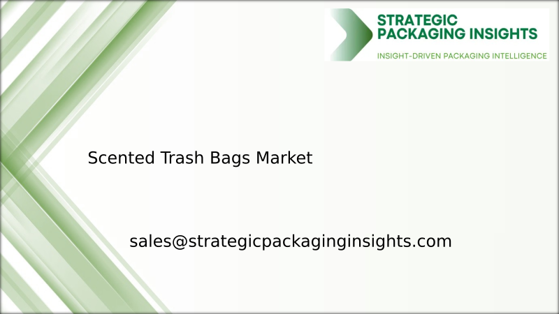 Scented Trash Bags Market Size, Future Growth and Forecast 2034