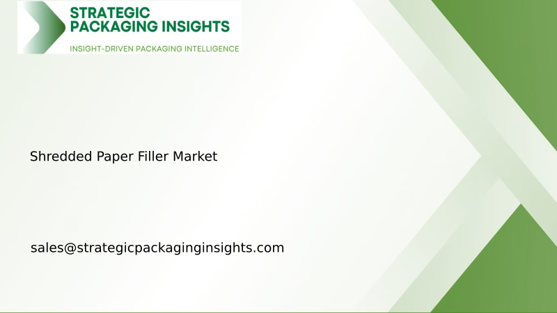 Shredded Paper Filler Market Size, Future Growth and Forecast 2034