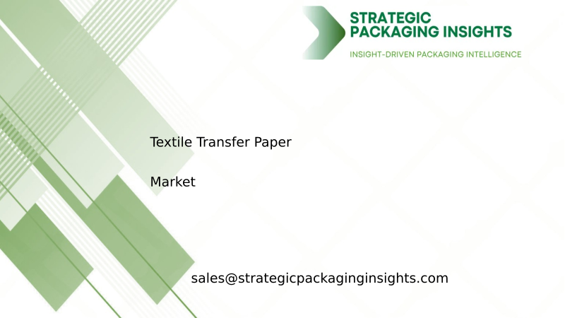Textile Transfer Paper Market Size, Future Growth and Forecast 2034