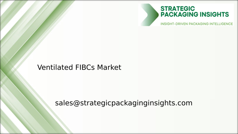 Ventilated FIBCs Market Size, Future Growth and Forecast 2034