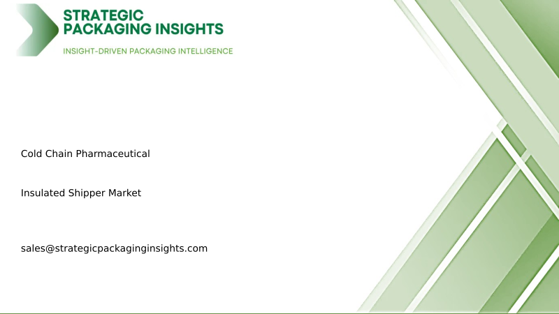 Cold Chain Pharmaceutical Insulated Shipper Market Size, Future Growth and Forecast 2034